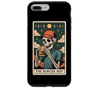 Carta de Tarot con Forma de Esqueleto de Hamburguesa The Burger Boy Witchy Moon Carcasa para iPhone 7 Plus/8 Plus