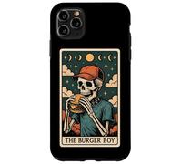 Carta de Tarot con Forma de Esqueleto de Hamburguesa The Burger Boy Witchy Moon Carcasa para iPhone 11 Pro MAX