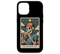 Carta de Tarot con Forma de Esqueleto de Hamburguesa The Burger Boy Witchy Moon Carcasa para iPhone 12/12 Pro