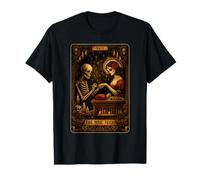 Carta de Tarot Darkness Skeleton Nail Boss The Nail Tech's Life Camiseta