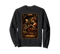 Carta de Tarot Darkness Skeleton Nail Boss The Nail Tech's Life Sudadera