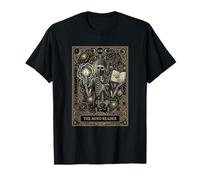 Carta de Tarot de Surgical Tech The Mind Reader Skeleton Scrub Tech Camiseta