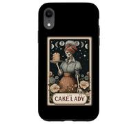 Carta de Tarot de The Cake Lady Cake Baker Cake Baking con Forma de Esqueleto Carcasa para iPhone XR