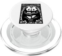 Carta de Tarot de The Lovers, Bonita Pareja de Amantes de los Pandas, Vintage PopSockets PopGrip para MagSafe