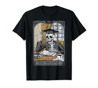 Carta de Tarot, Divertido Esqueleto, Estudiante de Derecho de enfermería Camiseta