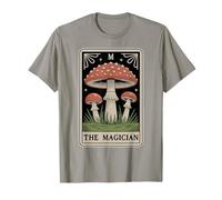 Carta de Tarot Fly Agaric Amanita Muscaria Mushroom The Magician Camiseta