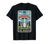 Carta de Tarot Fly Agaric Amanita Muscaria Mushroom The Magician Camiseta