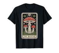 Carta de Tarot Fly Agaric Amanita Muscaria Mushroom The Magician Camiseta