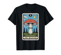 Carta de Tarot Fly Agaric Amanita Muscaria Mushroom The Magician Camiseta