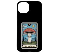 Carta de Tarot Fly Agaric Amanita Muscaria Mushroom The Magician Carcasa para iPhone 15 Plus