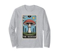 Carta de Tarot Fly Agaric Amanita Muscaria Mushroom The Magician Manga Larga