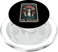 Carta de Tarot Fly Agaric Amanita Muscaria Mushroom The Magician PopSockets PopGrip para MagSafe