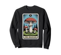 Carta de Tarot Fly Agaric Amanita Muscaria Mushroom The Magician Sudadera
