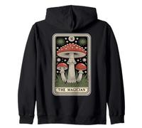 Carta de Tarot Fly Agaric Amanita Muscaria Mushroom The Magician Sudadera con Capucha