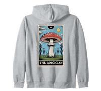 Carta de Tarot Fly Agaric Amanita Muscaria Mushroom The Magician Sudadera con Capucha