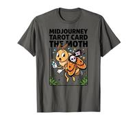 Carta de Tarot Midjourney The Moth Goth XIII Cute Camiseta
