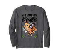 Carta de Tarot Midjourney The Moth Goth XIII Cute Manga Larga