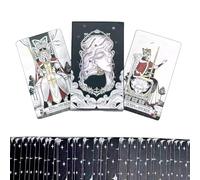 Carta de tarot místico - Baraja de lectura espiritual, guía de oráculo de 4,7 pulgadas con meditación, cartas de baraja, cartas de símbolos, juego de barajas para principiantes, crecimiento personal,