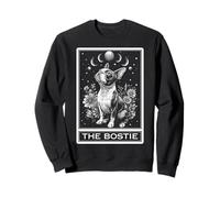 Carta de Tarot para Perros Boston Terrier The Bostie Witchy Moon Sudadera