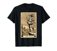 Carta de Tarot Shirt Jester The Fool Major Arcana Carta de Tarot Camiseta