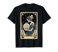 Carta de Tarot The Betta Mom Betta Fish Aquarist Aquarist Witchy Camiseta