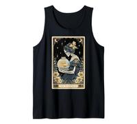 Carta de Tarot The Betta Mom Betta Fish Aquarist Aquarist Witchy Camiseta sin Mangas