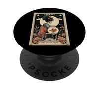 Carta de Tarot The Betta Mom Betta Fish Aquarist Aquarist Witchy PopSockets PopGrip Adhesivo