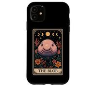 Carta de Tarot The Blob Blobfish Fish Witchy Moon Carcasa para iPhone 11