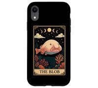 Carta de Tarot The Blob Blobfish Fish Witchy Moon Carcasa para iPhone XR