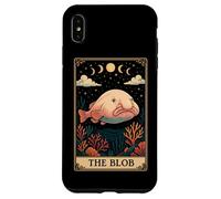 Carta de Tarot The Blob Blobfish Fish Witchy Moon Carcasa para iPhone XS MAX
