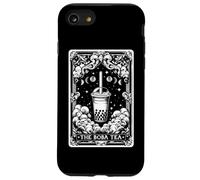 Carta de Tarot The Boba Tea Bubble Tea Milk Tea Witchy Moon Carcasa para iPhone SE (2020) / 7/8