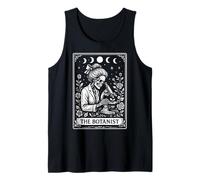 Carta de Tarot The Botanist Botany Gardening Plant Witchy Moon Camiseta sin Mangas