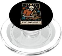 Carta de Tarot The Botanist Botany Gardening Plant Witchy Moon PopSockets PopGrip para MagSafe