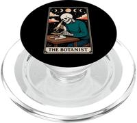 Carta de Tarot The Botanist Botany Gardening Plant Witchy Moon PopSockets PopGrip para MagSafe