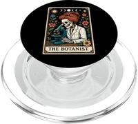 Carta de Tarot The Botanist Botany Gardening Plant Witchy Moon PopSockets PopGrip para MagSafe