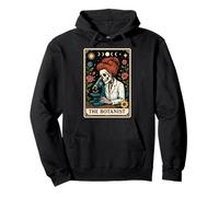 Carta de Tarot The Botanist Botany Gardening Plant Witchy Moon Sudadera con Capucha