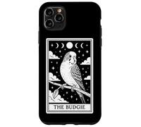 Carta de Tarot The Budgie Budgerigar Parrot Witchy Moon Carcasa para iPhone 11 Pro MAX