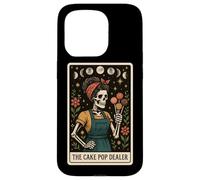 Carta de Tarot The Cake Pop Dealer Cake Pops Witchy Moon Carcasa para iPhone 15 Pro
