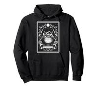 Carta de Tarot The Danger Noodle Ball Python Snake Moon Sudadera con Capucha