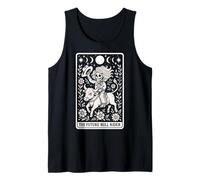 Carta de Tarot The Future Bull Rider Bull Rider Bull Riding Cowboy Skeleton Camiseta sin Mangas