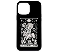 Carta de Tarot The Future Bull Rider Bull Rider Bull Riding Cowboy Skeleton Carcasa para iPhone 13 Pro MAX