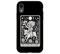 Carta de Tarot The Future Bull Rider Bull Rider Bull Riding Cowboy Skeleton Carcasa para iPhone XR