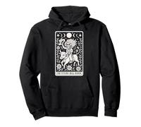 Carta de Tarot The Future Bull Rider Bull Rider Bull Riding Cowboy Skeleton Sudadera con Capucha