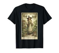 Carta de Tarot The Garden Lady Botanist Gardening Camiseta