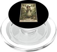 Carta de Tarot The Garden Lady Botanist Gardening PopSockets PopGrip para MagSafe