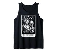 Carta de Tarot The Lunch Crew Cafeteria Worker Lunch Lady Camiseta sin Mangas