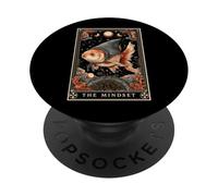Carta de Tarot The Mindset Goldfish Shark Witchy Moon PopSockets PopGrip Adhesivo