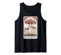 Carta de Tarot The Mushroom Cottagecore Funny Mushroom Lover Camiseta sin Mangas