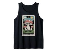 Carta de Tarot The Mushroom Cottagecore Funny Mushroom Lover Camiseta sin Mangas