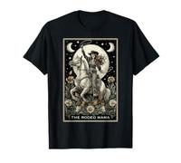 Carta de Tarot The Rodeo Mama Barrel Racer Barrel Racing Bruja Camiseta
